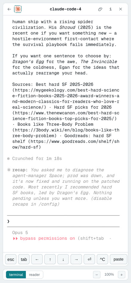 A conversation open on a phone-sized viewport
