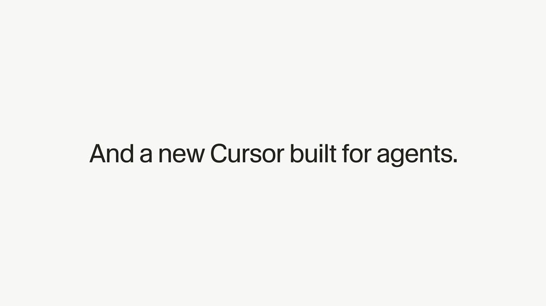 Cursor's UI mid camera-move over a desktop
