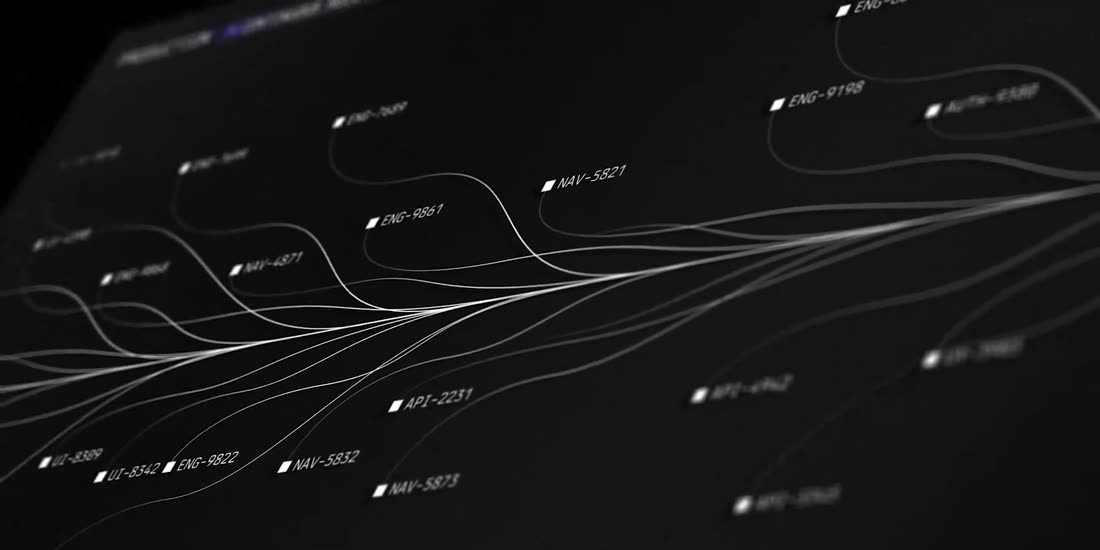 Letter-spaced monospace capitals reading AVAILABLE NOW with a block cursor on a black ground